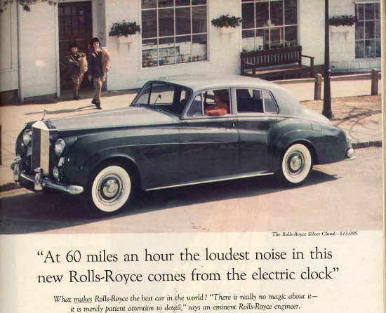 Rols Royce Ogilvy Advertisement