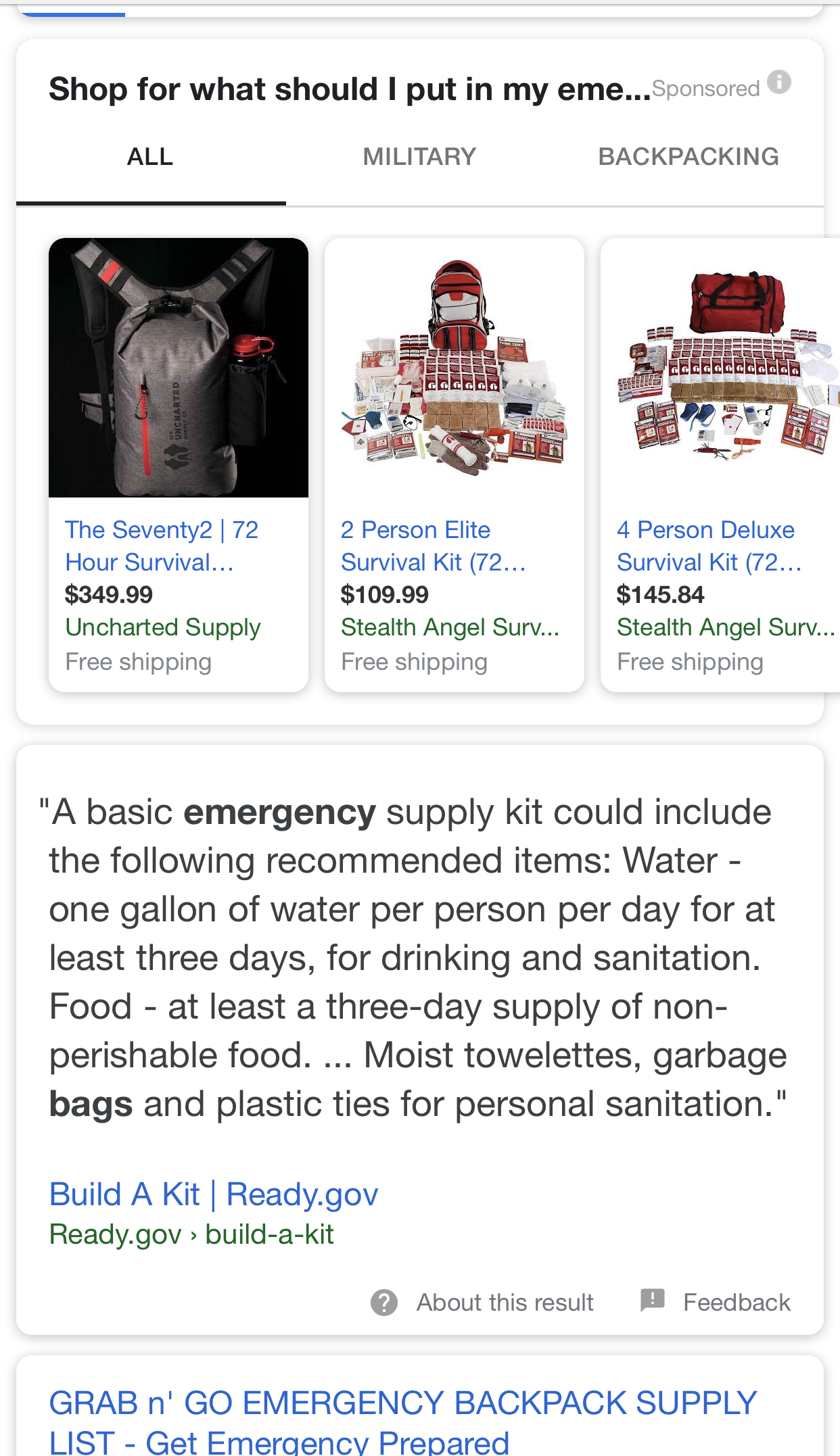 screenshot voice search google survival kit
